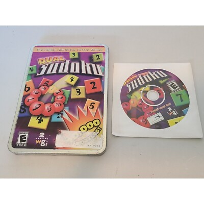 2 wg Media - DUAL SUDOKU - 10,000 Puzzles - Play on PC or Print!  FREE SHIPPING
