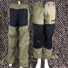 NEW Exalt Throwback Retro Tournament Paintball Pants - Tan/Black - (Small)