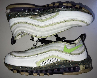 Nike Air Max Terrascape 97 Men Size 10.5 10 1/2 Phantom Vivid Green Olive Aura