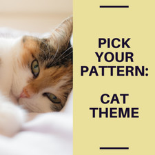 PICK YOUR PATTERN - CAT THEMED CROSS STITCH LEAFLETS - UPDATED 3/2/2024