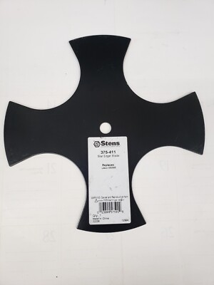 Qty/1  9'' Stens 375-411 Star Edger Blade For Lesco