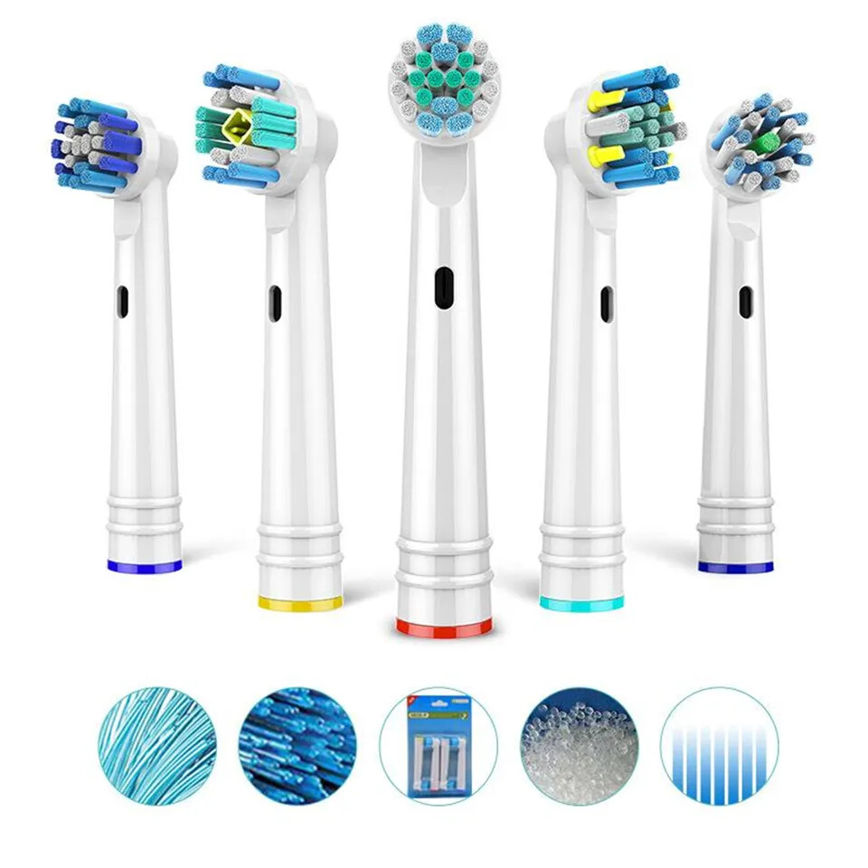 Electric Toothbrush Heads Oral b Braun Compatible Replacement