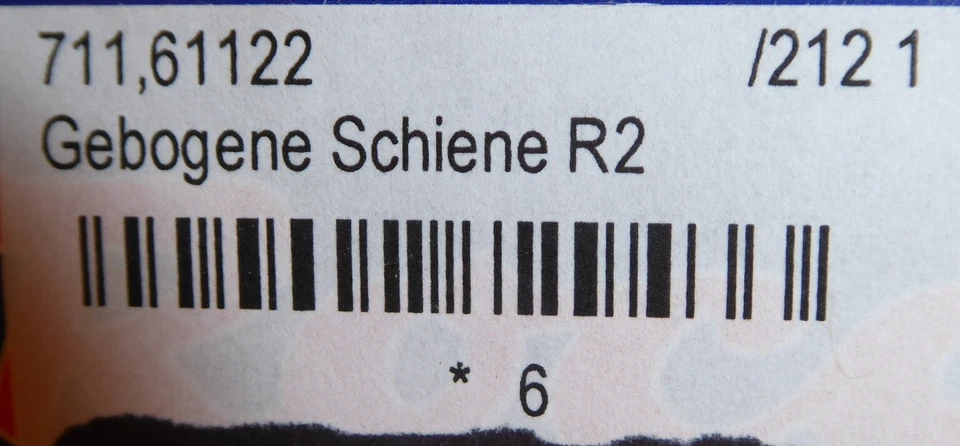 Roco 61122 H0 4X Curved Track Geo Line R2, 30° Radius 358 Mm Neuwertig In OVP - Image 3 of 3