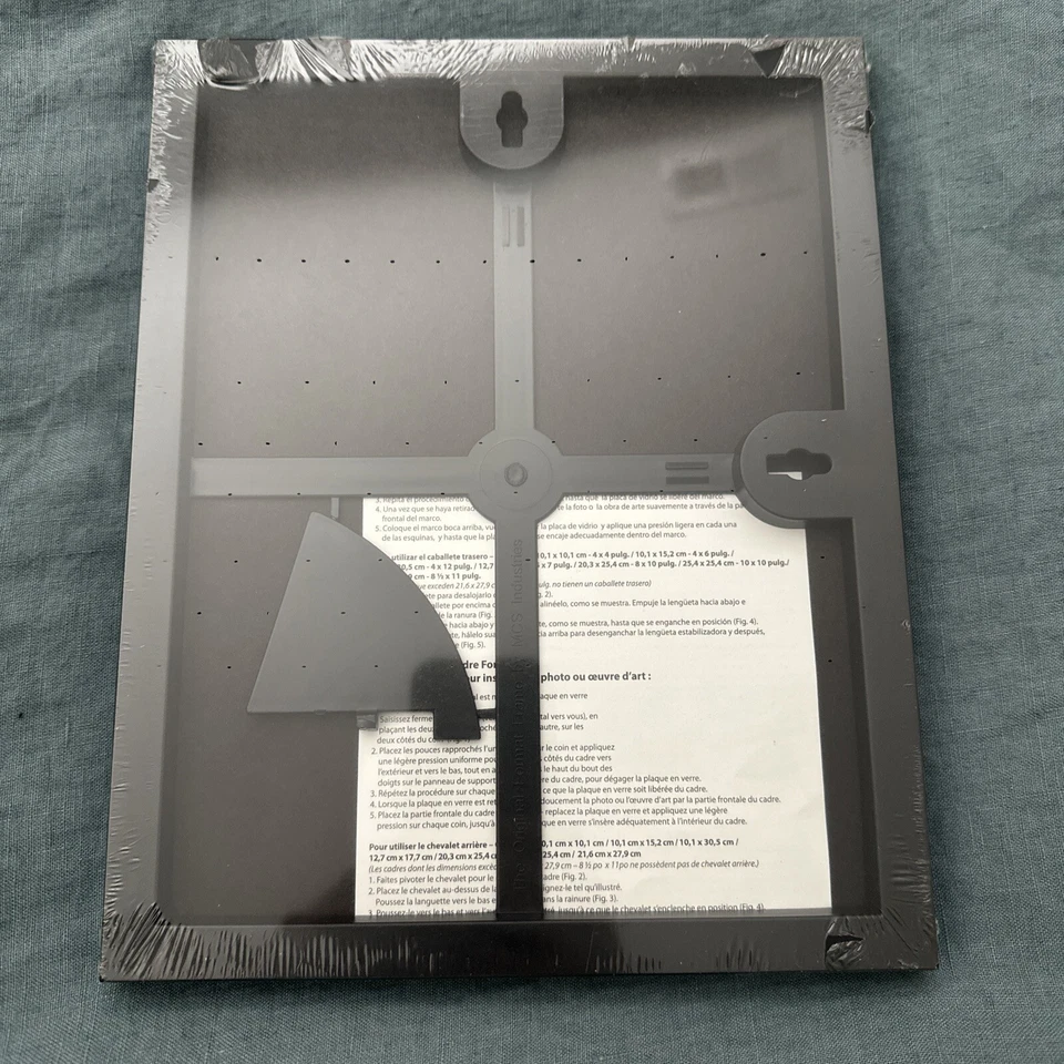 Mainstays 8 x 10 格式相框 MCS Industries 带画架背面照片、艺术品 — 第 4/4 张图片