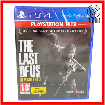 The Last of Us Remastered PS4 Spiel NEU Playstation Sealed PAL PEGI18 Naughty Dog