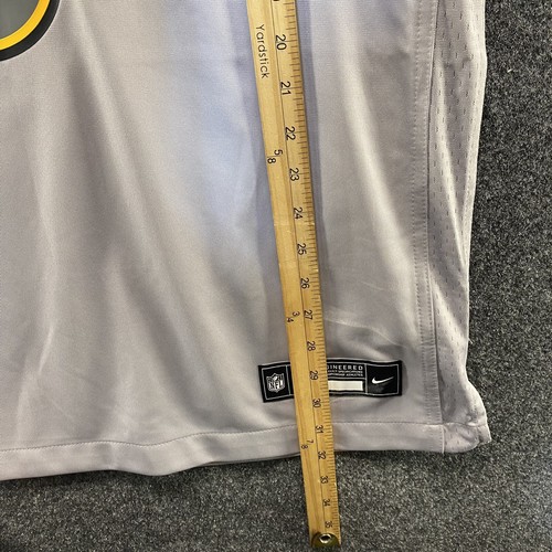 Nike Kenny Pickett Pittsburgh Steelers NFL Jersey Size Large Atmosphere Gray - Picture 6 of 13