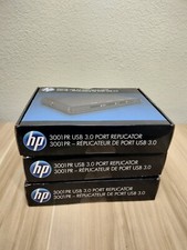 (LOT OF 3) HP 3001pr USB3 Port Replicator F3S42UT#ABA