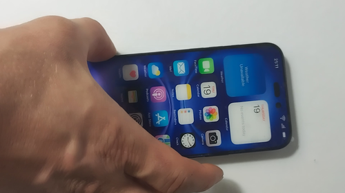 Faux écran factice 1:1 jouet non fonctionnel pour téléphone 16 Pro Max smartphone noir - Vidéo 1 sur 1