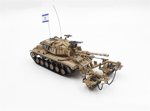 Blazer PMA Israel IDF Magach M60A1 con rodillo de mina KMT-4 Mid East War tanque 1/72 - Imagen 1 de 8
