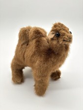 Vintage Brown Camel Plush 7" Stuffed Animal Toy