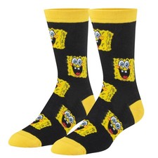 Crazy Socks Nickelodeon Spongebob Squarepants, Women's Crew, Size 5-10
