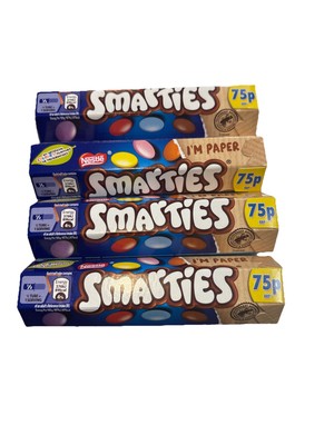 Nestle Smarties pack of 4-38 Gm each -UK