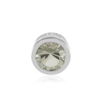 Cavill GrüNer Amethyst AnhäNger 1,50Ct 925 Silber Plattiert Rund