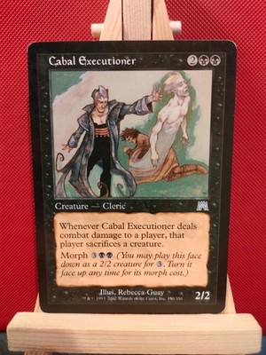 Cabal Executioner - Onslaught - Uncommon - Excellent/LP - MTG