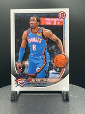 2025-26 Bowman Basketball #107 Jalen Williams, Oklahoma City Thunder
