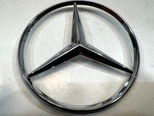 Mercedes Genuine 190e 2.3 Cosworth 16 Valve Silver Chrome Rear Trunk Lid 1 Star