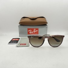 Ray Ban Womens Erika Polarized Gradient Lens Sunglasses RB4171 Transparent Brown