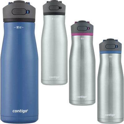 Contigo 32 oz. Ashland Chill 2.0 Vacuum Insulated Stainless Steel Water  Bottle | eBay