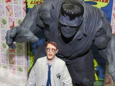 Incredible Hulk Comic Book Cover Scene Replica Statue MASTER REPLICAS READ DESC.