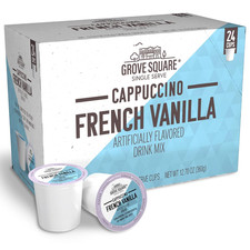 Cappuccino Pods, French Vanilla, Single Serve , 24 Count Pack of 1