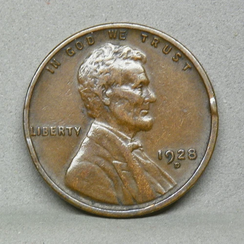1928-D LINCOLN CENT, XF (#2)