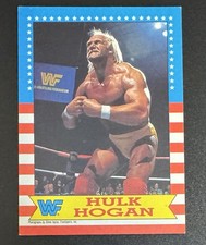 Hulk Hogan 1987 Topps WWF Wrestling Stars #3
