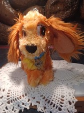 Disney Parks Lady And The Tramp Plush 7" Lady American Cocker Spaniel Dog Brown