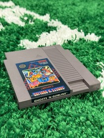 Nintendo NES Game Ghosts 'N Goblins AUTHENTIC TESTED & WORKING