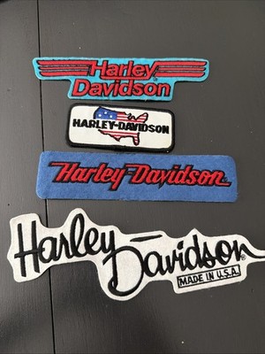 Mixed Lot Of Harley Davidson Patches