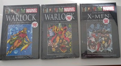MARVEL ULTIMATE GRAPHIC NOVEL COLLECTION x 3-# 32 ,33 & 34see photos. New,sealed