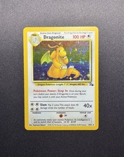 WOTC Unlimited Dragonite 4/62 Fossil Holo Rare 1999 English - Heavily Played on eBay
