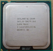 Intel Core 2 Duo CPU E8500 3.16Ghz / 6M / 1333 SLB9K  LGA 775 CPU TESTED GOOD