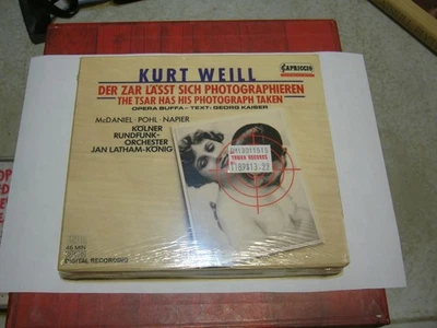 Kurt Weill- The Tsar Has His Photograph Taken- CD- Brand New Factory Sealed! - Image 1 of 2