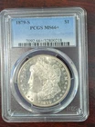 1879-S PCGS MS66+ MORGAN SILVER DOLLAR
