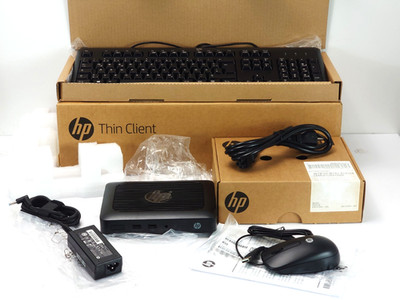 HP T420 Thin Client Komplettset AMD GX-209JA SOC 2GB RAM 8GB Flash ThinPro 5.2