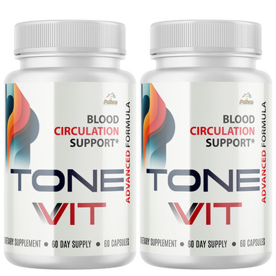 Tone Vit- Blood Support- 2 Bottles- 120 Capsules