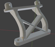 Team Losi XXT Replacement Front Body Mount