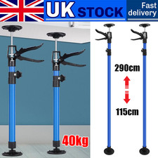 2X 115–290CM ADJUSTABLE DRYWALL PLASTERBOARD BUILDER CEILING SUPPORT EASY PROPS