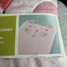 Circo Plush Changing Pad Cover Cat Pink White Dot Girls New