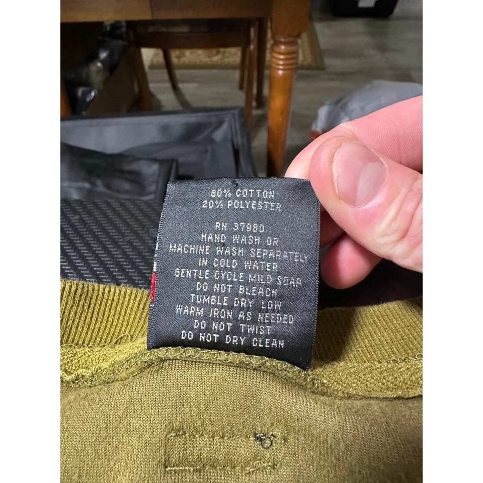 Vintage FUBU Circa XCII Velour Sweatshirt Vest Green XXL Y2K Skater Streetwear - Image 4 of 4