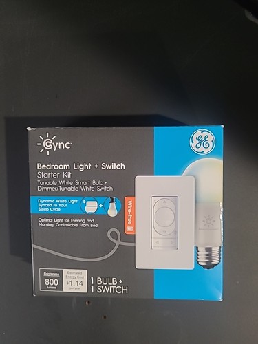 General Electric Bedroom LED Light Bulbs and Switch Starter Kit - Picture 1 of 3