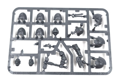 Primaris Upgrades Sprue Thunder Hammer Salamanders Space Marines Warhammer 40K