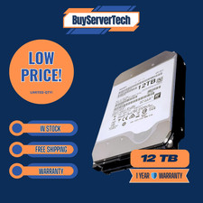 HGST Ultrastar DC HC520 12TB SATA 6Gb 256MB 3.5" Enterprise HDD HUH721212ALE601