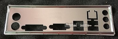OEM I/O Shield For Biostar H81S3 & H81S2 & B75MU3B & H81MG Motherboard Backplate