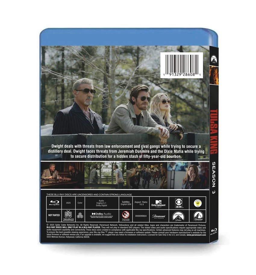 Tulsa King Season 3 (2025)2BD All Region English Subtitle Boxed - Image 2 of 2