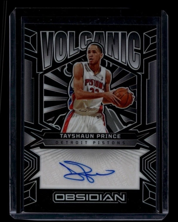 Basketball Trading Cards Tayshaun Prince Sports Autographed for