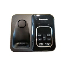 Panasonic KX-TGD830 Cordless Phone Base w/ Wall Mounting Bracket & Phone Cables