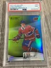 2021-22 Upper Deck Allure Rainbow Green Blue #R50 Cole Caufield PSA 9  179/299