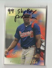 1999 SkyBox Premium w/o SP ATLANTA BRAVES Team Set