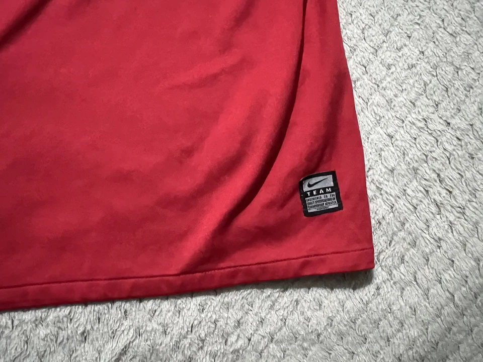 Camiseta de fútbol local Manchester United 2009/2010 Camiseta de fútbol Nike Inglaterra talla L Foto 3 de 4